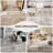 FLYFISH 12" x 12" Peel and Stick Floor Tiles, 1.2 mm Thick Vinyl Flooring, 20 Tiles, Light Slate Marble-124605449
