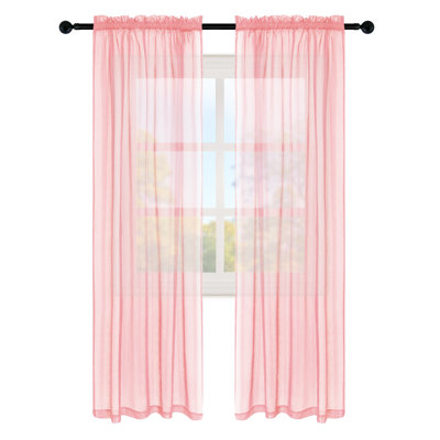 Chapple Sheer Curtains / Drapes Pair