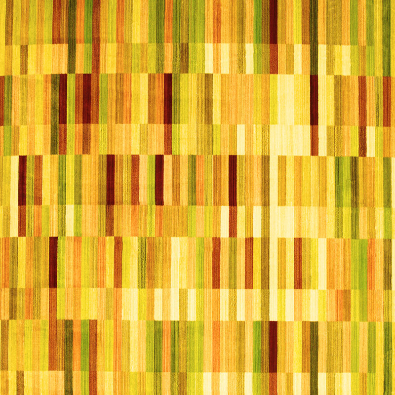 Jay-Christopher Performance Striped Indoor Rug, Square 5'