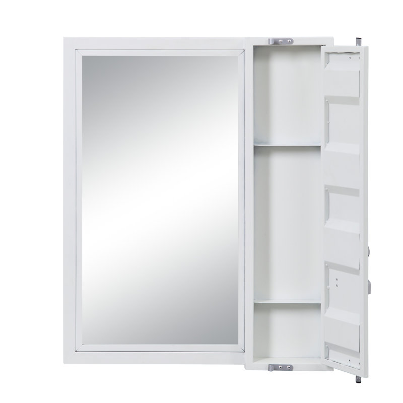 Miroir de salle de bain Cargo Finish (miroir inclus seulement), Blanc