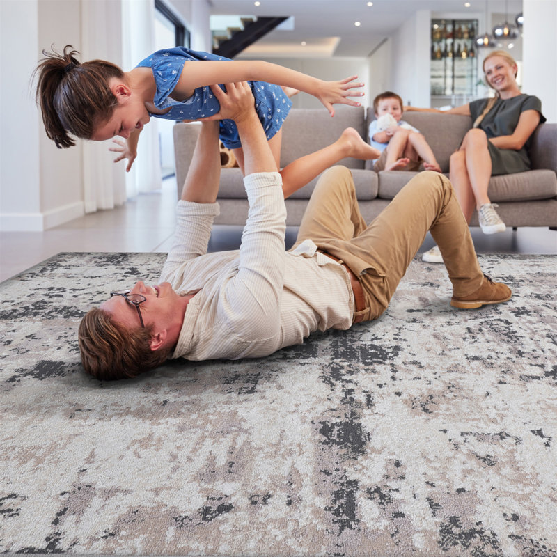 Collection   Non-Shedding Living Room Bedroom Dining Home Office Stylish And Stain Resistant Area Rug, Rectangle 7'9" x 10'