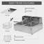 Friteuse commerciale 20,7 pte 2 paniers Commercial