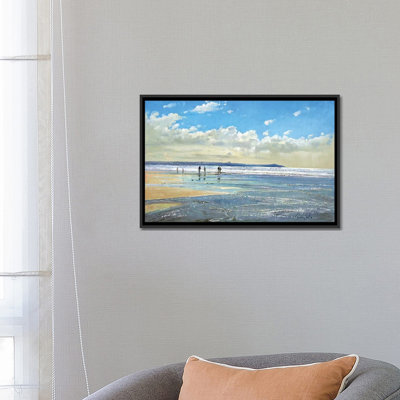«Paddling at the Edge», reproduction sur toile