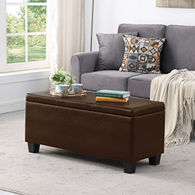 Banc de rangement en lin 3 en 1 pour rangement dans la chambre à coucher, vestibule pouvant supporter jusqu'à 250 lb