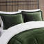 + Édredon avec 1 édredon, 2 taies décoratives assorties, coussin décoratif, grand lit double / grand-116011495-116011494