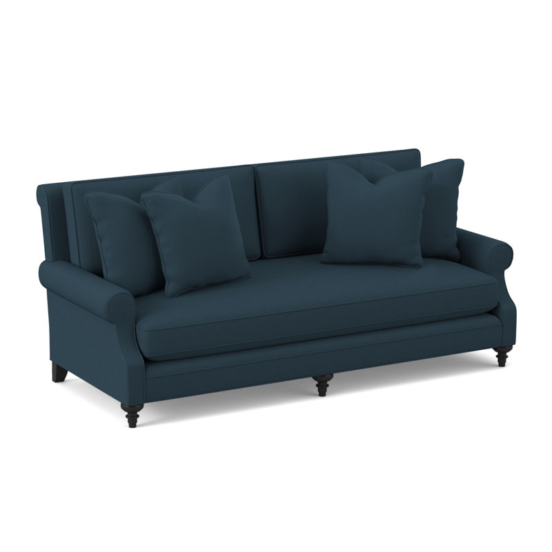 Sagamore Sofa, Margaret Lagoon Polyester Blend, Espresso