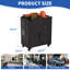 Armoire de rangement pour outils 34,3 po - Organisateur de garage avec compartiment verrouillable et 4 tiroirs, coffre en acier pour atelier et garage