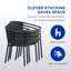 Ensemble de salle à manger extensible 13 pièces avec plateau en teck LUMEN 13 pièces pour sièges 8/10/12-130068472