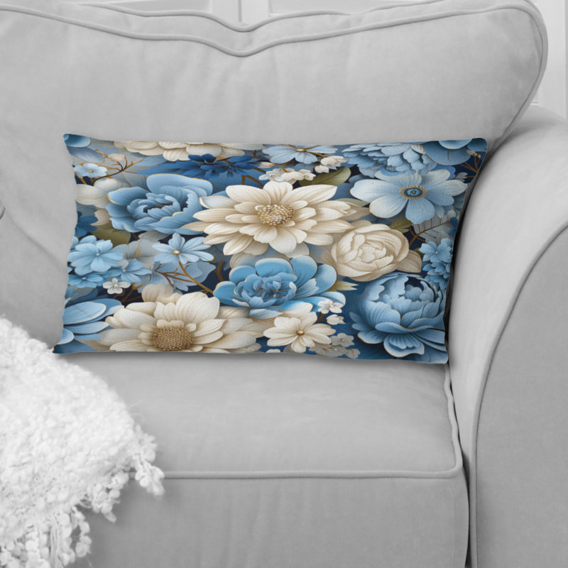Floral Throw Pillow
