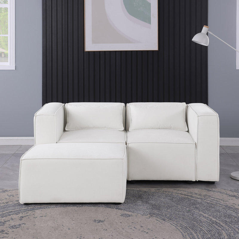 Modular Sofa  Chenille Fabric,  Simple And Grand, The Seat And Back Is Very Soft. This Is Also A KNOCK DOWN Sofa