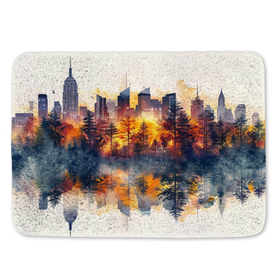 Eimo Microfiber / Microsuede Non-Slip Bath Mat