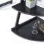 Almodovar L-Shaped Metal Base Executive Desk