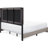 ClickDecor Kenton Panel Bed Frame with Diamond Tufted Upholstered Headboard, Easy Assembly-47346431-47346430