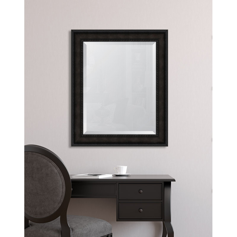 Miroir décoratif corde, H 35,25 po x l 29,25 po