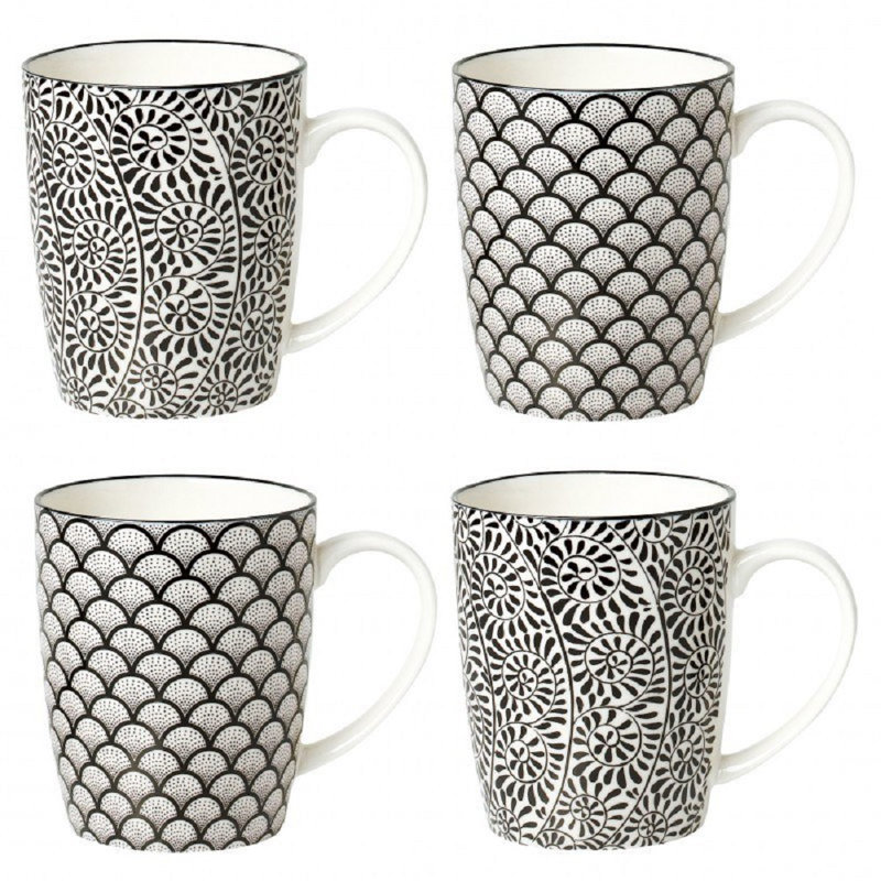 Viaan 4 Piece Coffee Mug Set