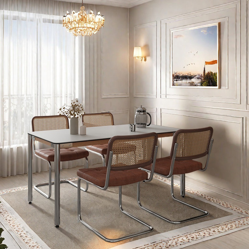 Table de salle à manger Modern, H 29,92 po x L 55,11 po x l 31,49 po
