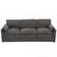 Canapé rembourré 3 places avec coussin moelleux-1054153234