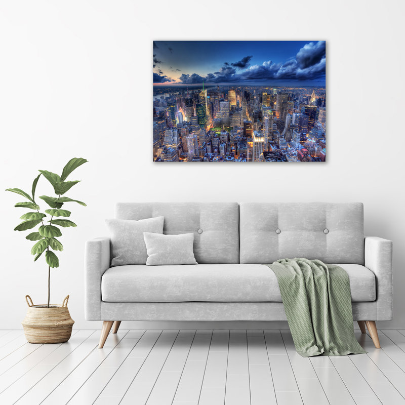 New York Bird Flight - Unframed Art Prints on Glass