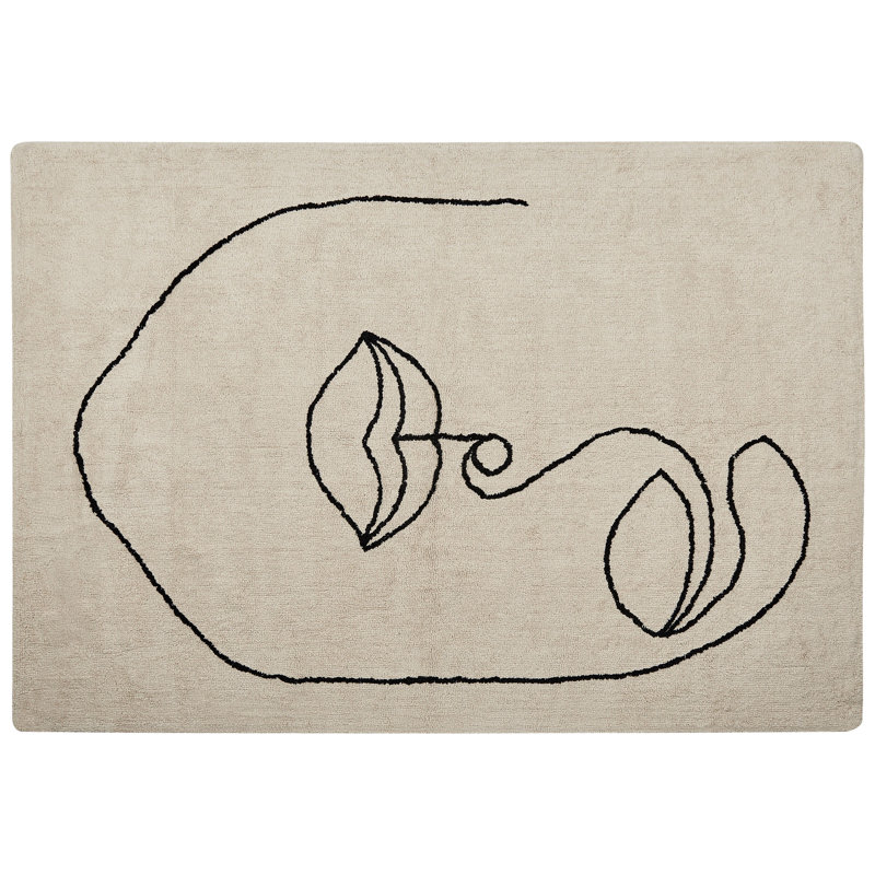 Bailey-Jay Abstract Hand Woven Area Rug, Rectangle 160cm x 230cm