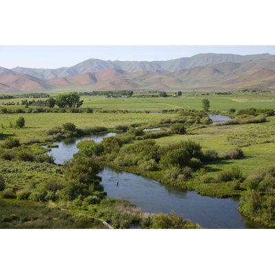 «Silver Creek in Idaho» par Christiannafzger - photographie sur toile tendue