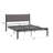 Salonis Upholstered Metal Slat Bed-1586036247