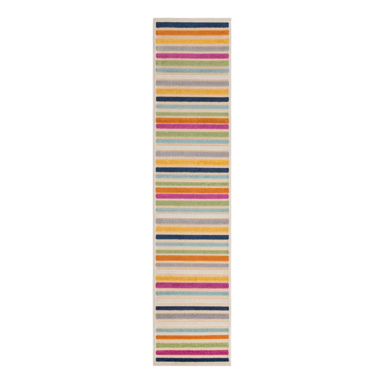 Striped Indoor / Outdoor Rug