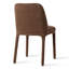 Chaise de salle à manger rembourrée en tissu de 19,5 po de hauteur (ensemble de 4)-605941912