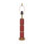 Lampe de table cylindrique en métal texturé à 3 niveaux-100852274