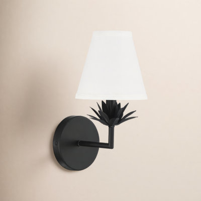 Idalia Single Light Dimmable Armed Sconce