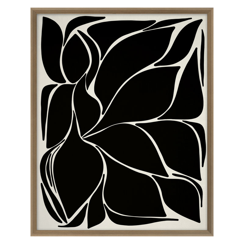 Deep Floral 3 Print by Bock, Alicia, 30" H x 24" W, Gold