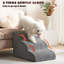Non-Slip Pet Steps with Removable Cover-1397545499