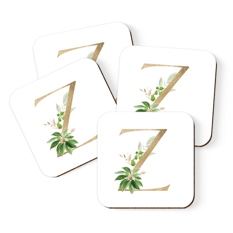 Sous-verre à monogramme Exotic, Z
