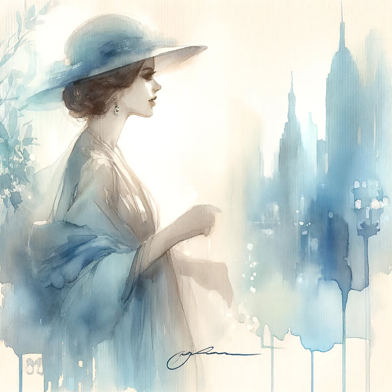 Vintage Elegance - reproduction sur toile tendue, H 30 po x l 30 po x P 1,5 po