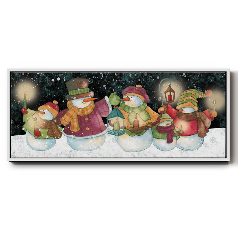 Collection de Noël - toile encadrée, H 8 po x l 20 po