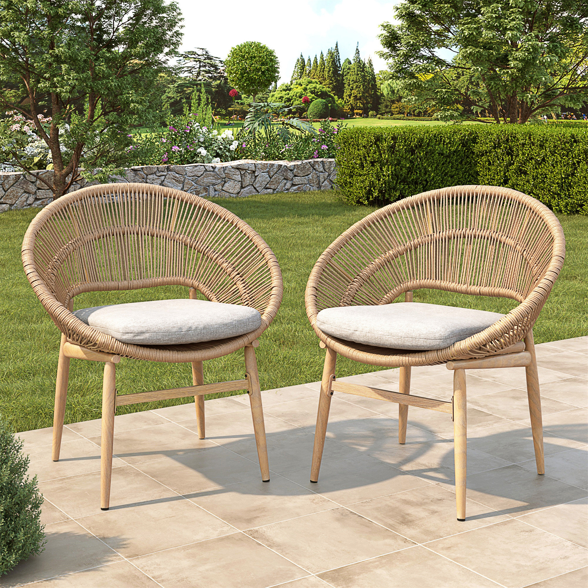 Outdoor Wicker Dining Chairs: Stylish Comfort for Every Patio