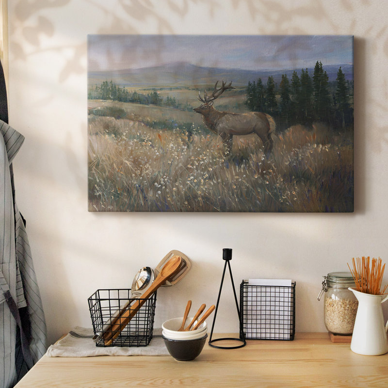«Western Wildlife II», toile tendue avec châssis, H 24 po x l 36 po
