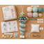 Trousse de bricolage pour housses de chaises en polyester à nœud papillon, ornement au crochet-1049999909