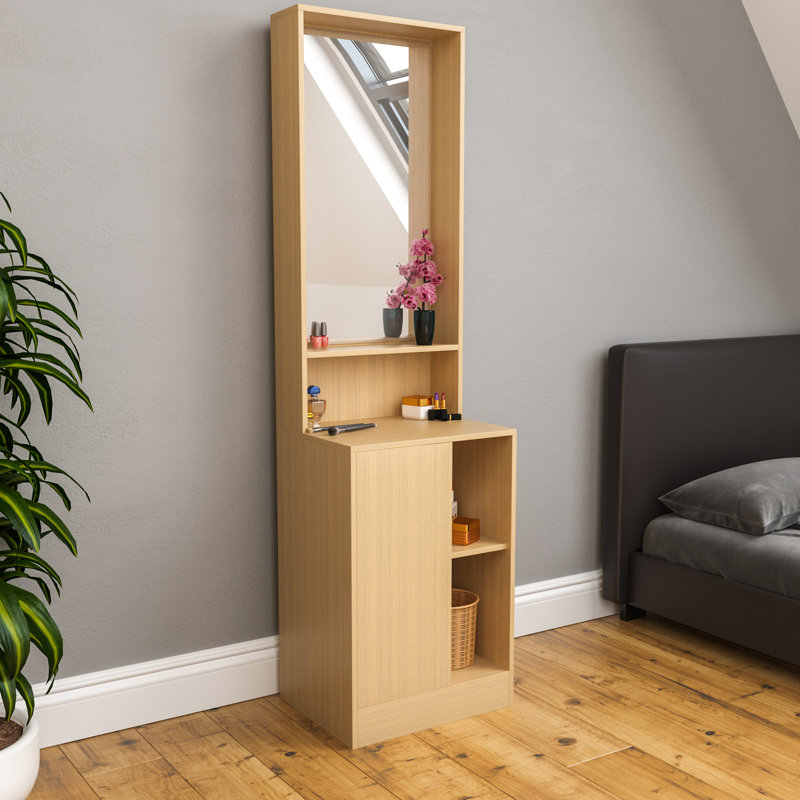 Muskoka Dressing Table with Mirror, Pine