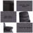 Sophisticated Woven Fabric Recliner For Ultimate Relaxation Experience-1031194440