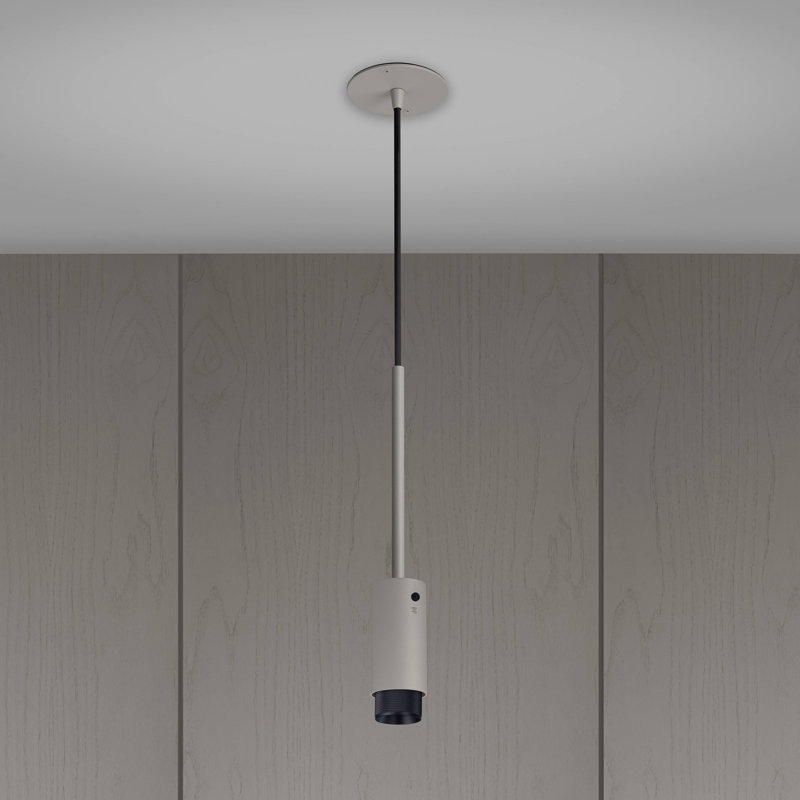 1 - Light Pendant, Stone, Black