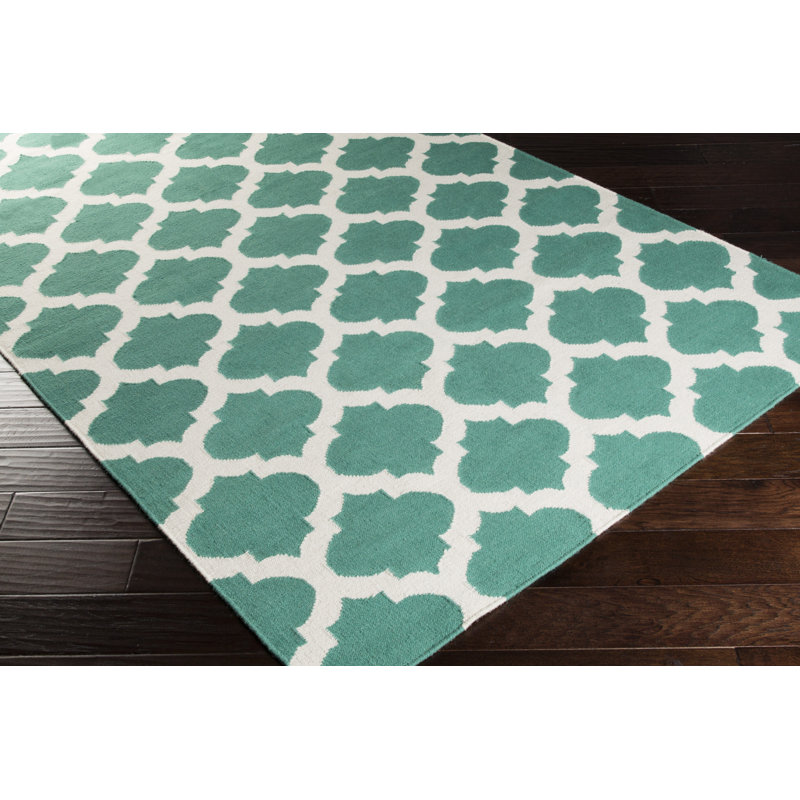 Kramer Wool Geometric Indoor Rug, Rectangle 2' x 3'