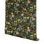 Papier peint adhésif botanique noir Herb Garden-120035302