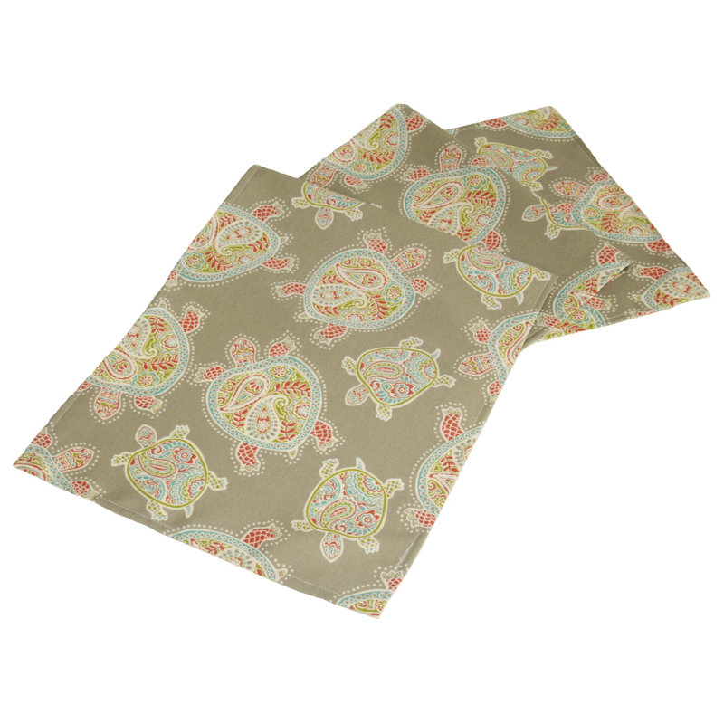 Jamaury Rectangle Animal Print Polyester Table Runner