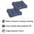 Bergholt Patio Seat Cushion, 19in. W-975547451