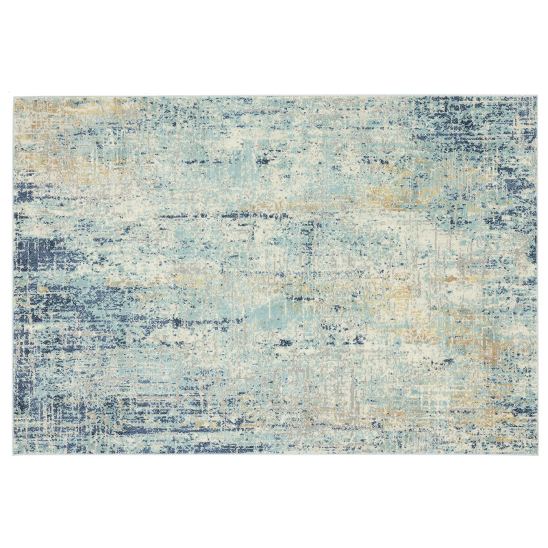 Kingsbury Abstract Indoor Rug, Rectangle 8' x 10'
