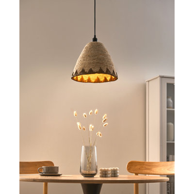 Pendant Lamp INKSI Wicker Natural