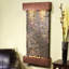 Whispering Creek Henn Wall Fountain with Light-1460388294-1460388300