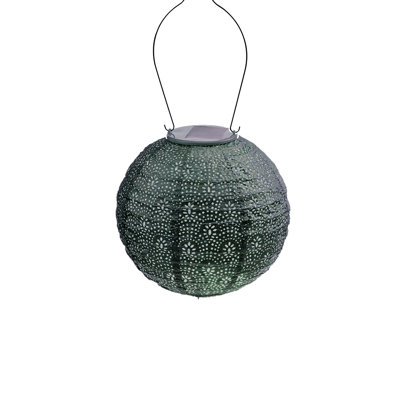 Chetan 24.5 cm Solar Powered Outdoor Lantern