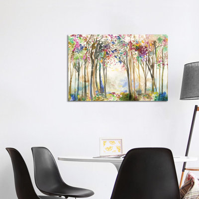 Sunny Path Ii 1 Piece Wrapped Canvas Painting