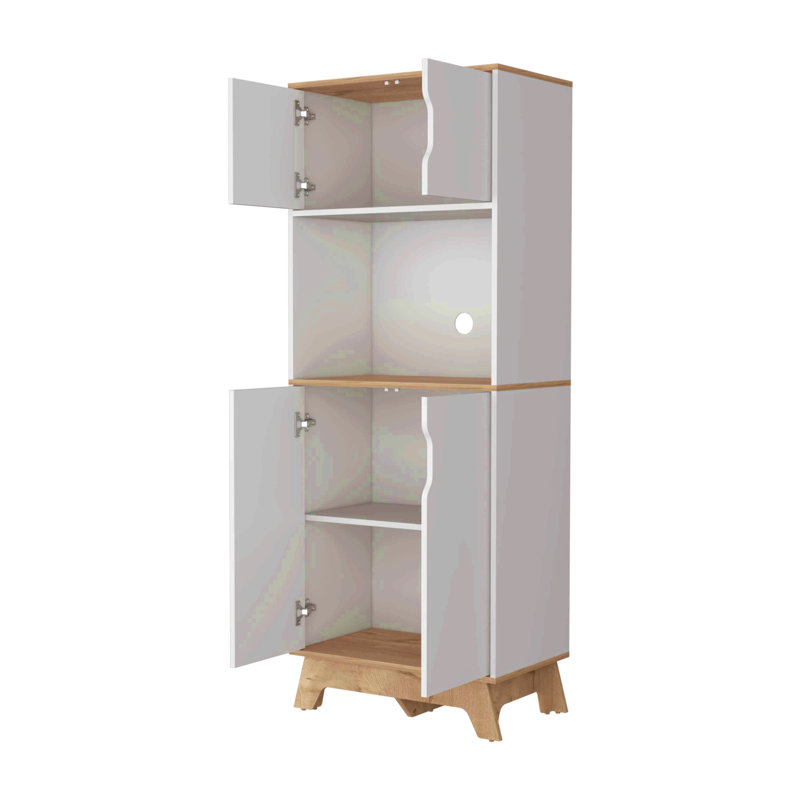 Pantry Cabinet, Top Double Door Cabinet, Countertop Surface